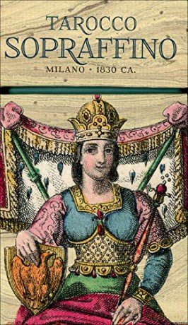 Tarocco Sopraffino: Milano 1830 - Limited Edition - 78 full colour tarot cards and instructions - Carlo Della Rocca [KSIĄŻKA]