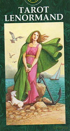 TAROT LENORMAND (cards): Tarot Deck - Madame Lenormand Illustrated by Ernest Fitzpatrick [KSIĄŻKA]