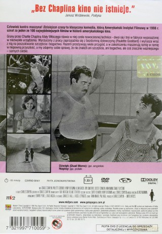 Dzisiejsze czasy (Kolekcja Charlie Chaplina) [DVD]