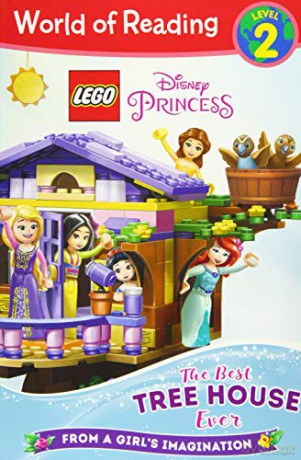 The Best Treehouse Ever (Lego Disney Princess: World of Reading, Level 2) [KSIĄŻKA]