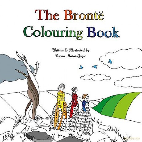 The Bronte Colouring Book - Diana Matos Gagic [KSIĄŻKA]