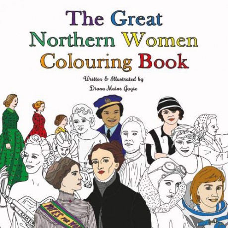 The Great Northern Women Colouring Book - Diana Matos Gagic [KSIĄŻKA]