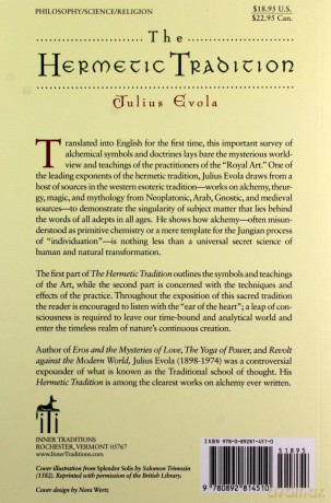 The Hermetic Tradition: Symbols and Teachings of the Royal Art - Julius Evola [KSIĄŻKA]
