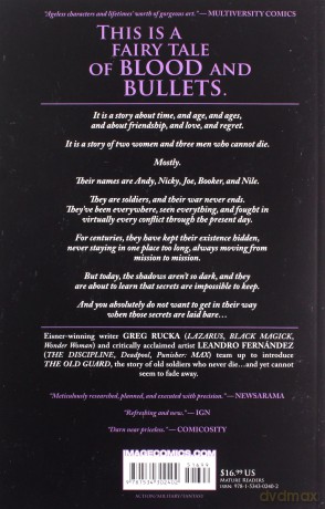 The Old Guard Book One: Opening Fire - Greg Rucka [KOMIKS]
