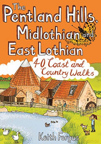 The Pentland Hills, Midlothian and East Lothian: 40 Coast and Country Walks - Keith Fergus [KSIĄŻKA]