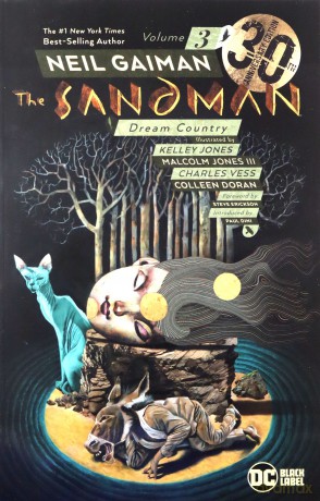 The Sandman Volume 3: Dream Country 30th Anniversary Edition (The Sandman - Dream Country) - Neil Gaiman [KOMIKS]