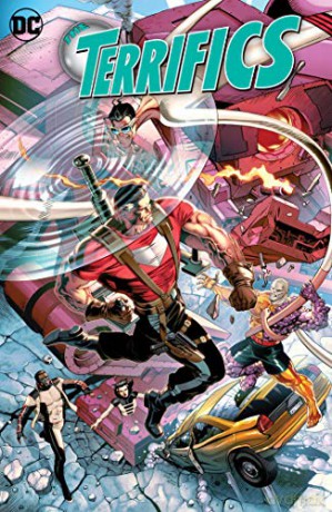 The Terrifics Volume 2: Tom Strong and the Terrifics (Terrifics: Tom Strong and the Terrifics) - Jeff Lemire [KOMIKS]