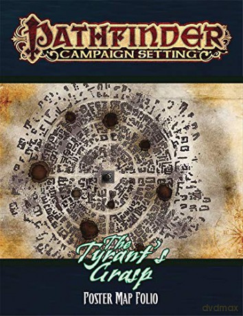 The Tyrants Grasp Poster Map Folio - Pathfinder Campaign Setting - Paizo Staff [KSIĄŻKA]