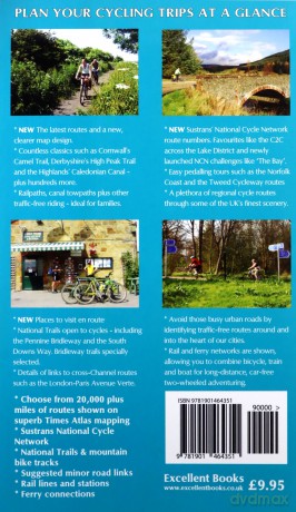 The Ultimate UK Cycle Route Planner Map: 20,000 Plus Miles of Leisure Routes - Richard Peace [KSIĄŻKA]