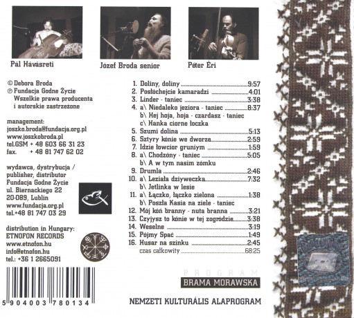 Joszko Broda: Posłóchejcie kamaradzi (digipack) [CD]