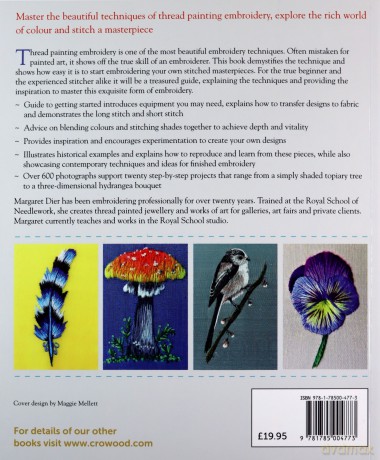 Thread Painting and Silk Shading Embroidery: Techniques and projects - Margaret Dier [KSIĄŻKA]