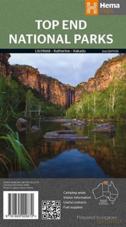 Top End NP r/v hema Litchfield-Katherine-Kakadu - Hema Maps [KSIĄŻKA]