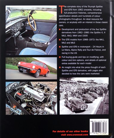 Triumph Spitfire and GT6: The Complete Story (Crowood Autoclassics) - Richard Dredge [KSIĄŻKA]
