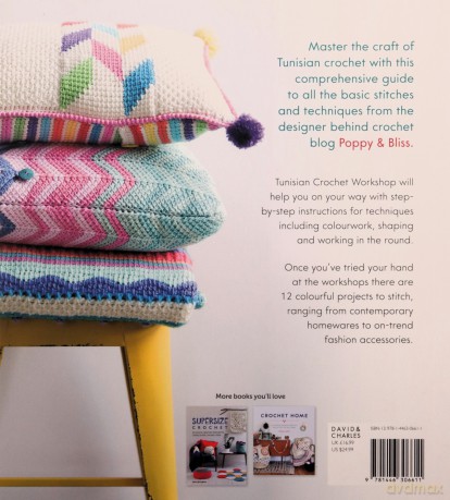 Tunisian Crochet Workshop: The complete guide to modern Tunisian crochet stitches, techniques and patterns - Michelle Robinson [KSIĄŻKA]