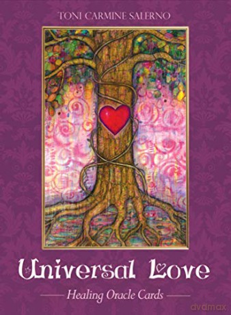 Universal Love: Healing Oracle Cards - 45 full colour cards and 72pp book - Toni Carmine Salerno [KSIĄŻKA]