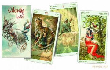 Vikings Tarot: 78 full colour cards and instructions - Manfredl Toraldo [KSIĄŻKA]