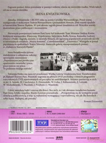Irena Kwiatkowska - Dla dorosłych i dla dzieci (digipack) [2DVD]