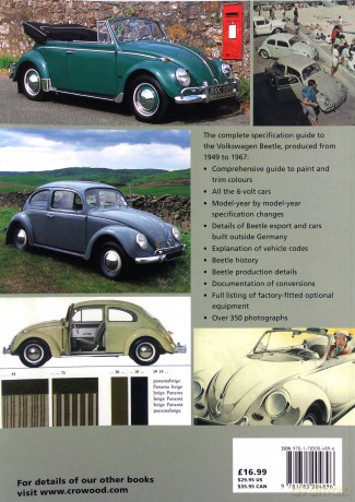 VW Beetle Specification Guide 1949-1967 - Richard Copping [KSIĄŻKA]