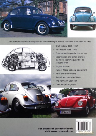 VW Beetle Specification Guide 1968-1980 - Richard Copping [KSIĄŻKA]