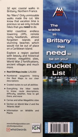 Walking Brittany: 32 of the best coastal hikes in the world (Unmissable Hikes in France) - Andrew McCluggage [KSIĄŻKA]