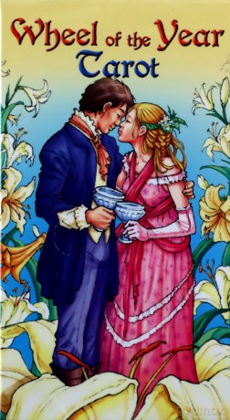 Wheel of Year Tarot: 78 full colour cards and instructions - Maria Caratti [KSIĄŻKA]