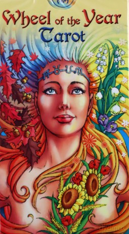 Wheel of Year Tarot: 78 full colour cards and instructions - Maria Caratti [KSIĄŻKA]