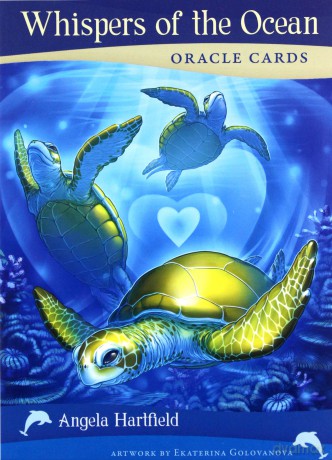 Whispers of the Ocean Oracle Cards: 50 full col cards and 124-page guidebook - Angela Hartfield [KSIĄŻKA]