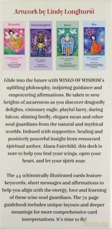 Wings of Wisdom: Healing Affirmation Oracle from Nature's Angels - 44 cards and 68pp book - Alana Fairchild [KSIĄŻKA]