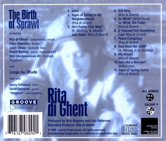Rita di Ghent: The Birth of Sprawl [CD]
