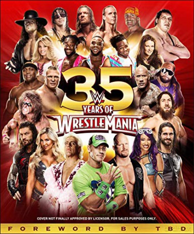 WWE 35 Years of Wrestlemania - Brian Shields [KSIĄŻKA]