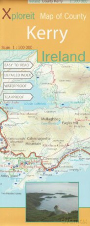 Xploreit Map of County Kerry, Ireland (Xploreit County Series) - Xploreit Maps [KSIĄŻKA]