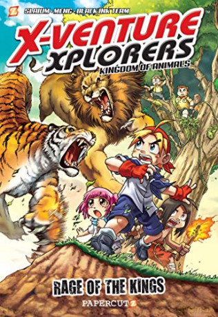 X-Venture Xplorers #1: The Kingdom of Animals -- Lions vs Tiger: The Kingdom of Animals--Lion vs Tiger (X-Venture Explorers) [KSIĄŻKA]
