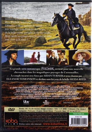 Poldark Season 3 (Poldark: Wichry losu) [3DVD]