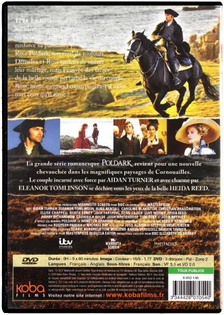 Poldark Season 3 (Poldark: Wichry losu) [3DVD]