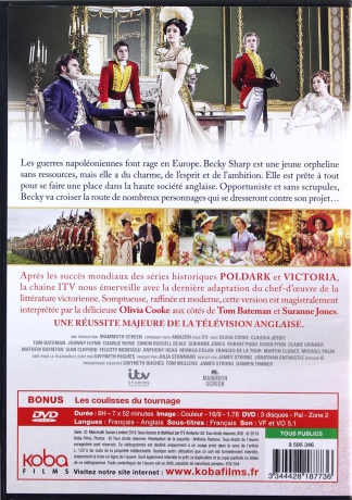 Vanity Fair (Targowisko próżności) [3DVD]