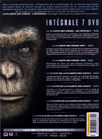 Planet of the Apes Collection (Planeta Małp Kolekcja) [BOX] [7DVD]
