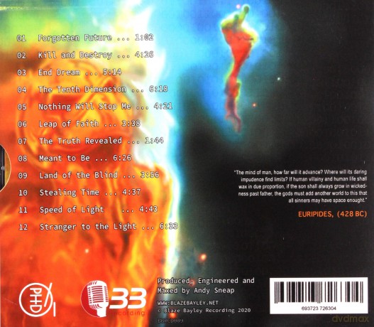 Blaze Bayley: Tenth Dimension [CD]