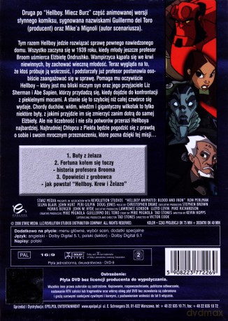Hellboy 2: Krew i żelazo [DVD]