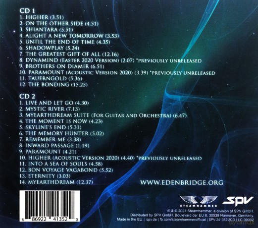Edenbridge: The Chronicles Of Eden Part 2 (digipack) [2CD]
