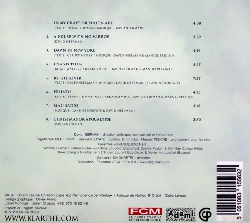 Ensemble Vocal Sequenza: Noir Lac (digipack) [CD]