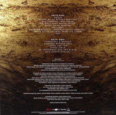Ben Frost: Dark Cycle 3 soundtrack [Winyl]