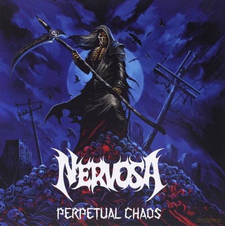 Nervosa: Perpetual Chaos (Blue) [Winyl]