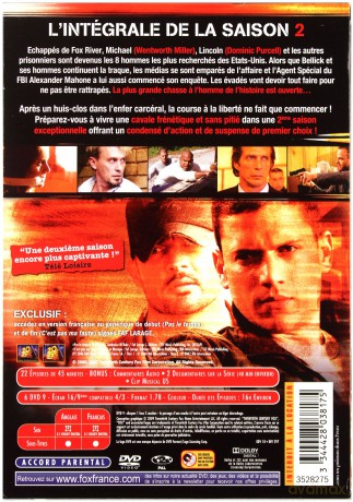 Prison Break Season 2 (Skazany na śmierć) [6DVD]