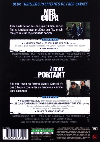 Mea culpa / Point Blank (Świadek / Pustka) [2DVD]