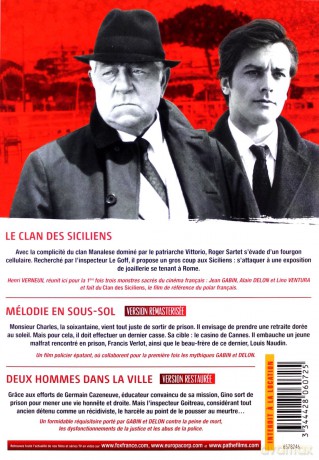 The Big Snatch / Two Men in Town / The Sicilian Clan (Skok na kasyno / Dwaj ludzie z miasta / Klan Sycylijczyków) [BOX] [3DVD]
