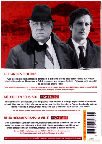 The Big Snatch / Two Men in Town / The Sicilian Clan (Skok na kasyno / Dwaj ludzie z miasta / Klan Sycylijczyków) [BOX] [3DVD]