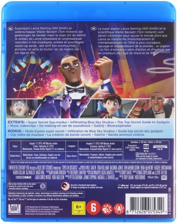 Spies in Disguise (Tajni i fajni) [Blu-Ray]