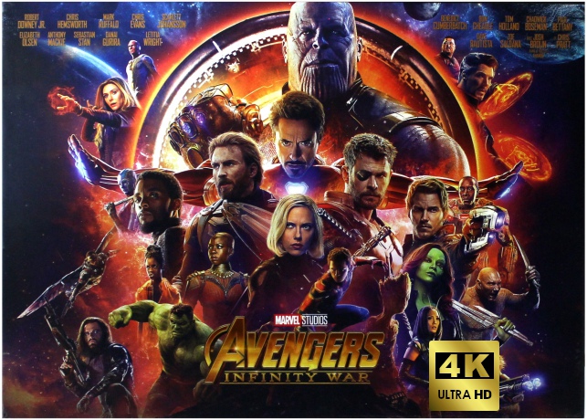 Avengers: Infinity War (Avengers: Wojna bez granic) [Blu-Ray 4K]+[Blu-Ray]+[KOMIKS]