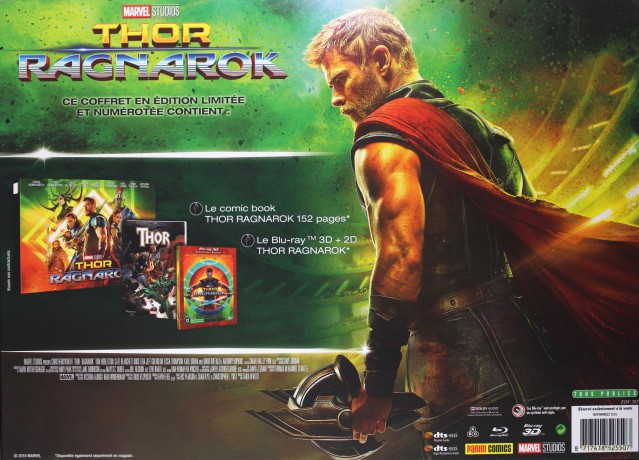 Thor: Ragnarok [Blu-Ray 3D]+[Blu-Ray]+[KOMIKS]