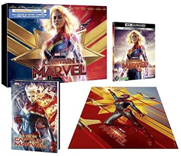 Captain Marvel (Kapitan Marvel) (Special) [Blu-Ray 4K]+[Blu-Ray]+[KOMIKS]